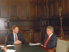 6 September 2012 National Assembly Speaker and the Greek Ambassador 